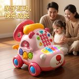 鑫思特（XST）儿童玩具电话车2岁女孩双语音乐模拟通话早教英语启蒙生日礼物