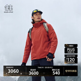 KOLON SPORT/可隆软壳三合一夹克 男子防泼水防风户外冲锋衣2级 LHJK5WNT15-RD 红色 【棉服内胆】 XL 180/100A