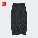 优衣库保暖休闲长裤女装/休闲裤裤子479402 09 黑色 M /160/68A