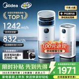 美的（Midea）【除甲醛花粉】R8空气净化器加湿一体鼻炎家用甲醛数显除烟味异味过敏原吸猫毛空气净化机