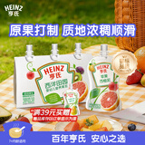 亨氏（Heinz）西洋果园果汁泥78g*3袋婴幼儿宝宝水果泥辅食猕猴桃西梅泥
