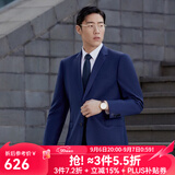 雅戈尔套西上衣男227F款二粒单排扣修身版商务西服纯羊毛不易皱 藏青VOTX220227FIA上衣标准版 S 165/88A