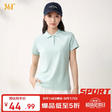 361°t恤女夏季新款运动polo衫速干休闲跑步健身短袖上衣662624111H-3