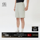 KOLON SPORT/可隆户外休闲裤 男士接触凉感耐磨UPF40+防风5分短裤 LHHP6MN163-LG 浅灰 4XL 190/100B