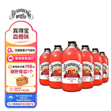 宾得宝（Bundaberg）含气血橙汁饮料375ml*6玻璃瓶装  澳州进口秋日出游果汁气泡水