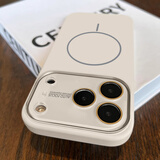 古雷斯（GURRS）【云氧真液态】适用苹果18promax手机壳iphone18promax保护套Magsafe磁吸全包亲肤液态硅胶防摔 白