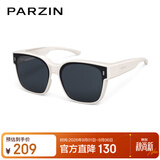 帕森（PARZIN）【可套近视眼镜】偏光太阳镜轻盈男女款防晒驾驶墨镜礼物PZ12106B