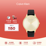 Calvin KleinCK手表永恒款皮表带时尚石英女表女25200008【节日礼物】