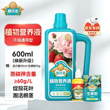 德沃多植物营养液600ml+活力素50ml+生根粉水培绿植养花肥料浓缩液体肥