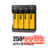 神牛（Godox）TT520II/TT560II通用型机顶灯热靴灯单反相机外置热靴闪光灯4节可充电电池+充电器套装