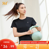 361°短袖女t恤夏季新款速干衣运动跑步宽松瑜伽服上衣服662424126H-7