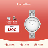 Calvin KleinCK简约款时尚石英女表25200079【节日礼物】