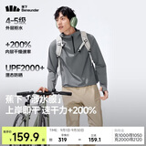 蕉下（beneunder）男士防晒速干泳衣户外游泳涉水上衣宽松透气WR086