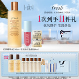 Fresh馥蕾诗抗氧焕润套装(红茶精华水250ml+ 玫瑰粉红唇油4ml)生日礼物
