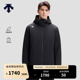 迪桑特（DESCENTE）SKISTYLE男士保暖运动薄棉填充可打包轻量运动棉服 BK-黑色 L (175/96A)