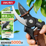 得力修枝剪刀树枝剪 升级SK5钢果树剪花枝剪盆栽花卉园林园艺修枝神器