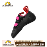 拉思珀蒂瓦（LA SPORTIVA）攀岩鞋男女入门级初学者基础训练室内抱石狼蛛 Tarantula Boulder 碳灰/春日紫 36