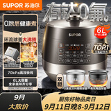 苏泊尔（SUPOR）0涂层有钛球釜电压力锅6L双胆全自动智能预约 家用 SY-60YC6322Q电饭煲高压锅6-8人