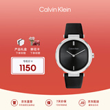 Calvin KleinCK手表雅致款复古气质皮带石英女士腕表25200255【节日礼物】
