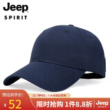 JEEP帽子男时尚潮流棒球帽情侣款简约百搭鸭舌帽夏季休闲户外太阳帽女