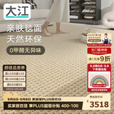 大江进口羊毛地毯客厅现代简约素色轻奢高级感沙发地毯300x400cm