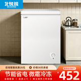 北极熊（BEIJIXIONG）冰柜家用冷柜小型一级能效全冷冻冷藏两用卧式储奶母乳速冻保鲜节能省电100升/200升/300升 单门单温86升【一级能效 全国联保】 86L