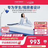 梦百合快充薄垫租房专用床垫护脊抑菌床褥可折叠薄垫子1.35x1.9米