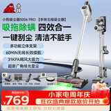 小狗吸尘器家用吸拖一体无线手持微光显尘大吸力干吸湿拖除螨吸尘拖地机宠物猫毛发地毯清洁S006 PRO