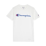 Champion草写logo纯色圆领短袖T恤 白色 GT23H-Y06794-045