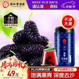 青源堂品牌北京同仁堂黑桑葚干桑椹干果500g养生搭枸杞泡水非即食中药材