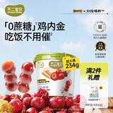 不二宝贝山楂棒棒糖葫芦山药鸡内金234g搭配0蔗糖婴儿幼儿童健康宝宝零食
