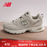 NEW BALANCENB官方秋季男女情侣网面透气厚底复古百搭休闲运动老爹鞋MR530SH 月光米 MR530SH 【建议拍小半码】 42.5 (脚长27cm尺码详询客服)