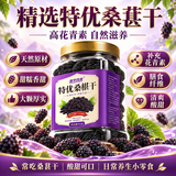 浙华药业特优特级桑葚干400g有机黑桑椹干免洗无添加无硫无糖泡水喝养生茶 【头茬大果】特级黑桑椹 400g*1罐