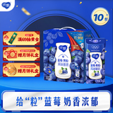 纯甄蓝莓果粒风味酸奶笑脸包200g×10盒 中秋送礼礼盒 7月产