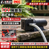 澎博动力（TURBOVOLT）自吸泵鱼缸抽水泵小型隔膜泵联动水钻开槽机切割机 带底托 DP2401