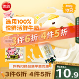 思念小猪蜜香红豆包300g10只包子馒头面点速食儿童早餐半成品中秋送礼