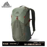 GREGORY格里高利NANO蜂鸟登山包徒步背包冲顶包双肩包袋鼠仓 绿色 24L