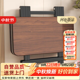 木双福折叠桌餐桌小户型家用客厅吃饭桌子户外摆摊桌子出租房便携小方桌