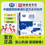 银桥纯牛奶200ml*16袋装陕西早餐奶喝的营养整箱 200ml*16袋（保质期30天）