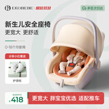 怡戈（Ekobebe）婴儿提篮式儿童安全座椅新生儿小月龄汽车用宝宝车载睡篮新生儿 豪华版提篮【更宽大】