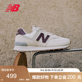 NEW BALANCE女鞋复古秋季轻便耐磨百搭休闲运动慢跑鞋574系列WL574RCF 38