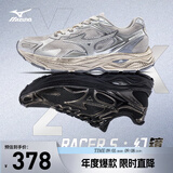 美津浓（MIZUNO）【吴曦同款】新款男女运动鞋子休闲潮流透气复古跑步鞋RACER S