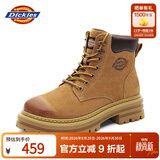 Dickies男士马丁靴高帮时尚男靴工装靴情侣靴男 土黄 41-男款