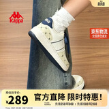 卡帕（Kappa）女鞋夏季2026新款增高小白鞋子女款休闲运动板鞋女潮鞋 芭蕉绿 37