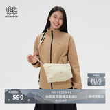 KOLON SPORT/可隆户外挎包 男女同款拎包休闲包防泼水露营斜挎包 LUCS6ST500-AM 杏仁奶 XXX
