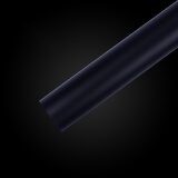 金贝（JINBEI） 新款PVC纯色背景板 塑料磨砂背景布 视频直播背景板 影棚拍照摄影背景布单卷装 黑色 0.6米x1.3米