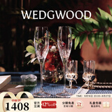 Wedgwood王薇薇VeraWang爱之结绳香槟对杯高脚红酒杯 公爵夫人香槟杯+烛台