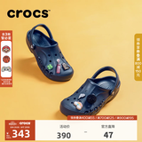 CROCS卡骆驰贝雅洞洞鞋轻便百搭男鞋一脚蹬洞洞鞋女拖鞋休闲鞋|10126 深蓝-410(含智必星) 44 (280mm)