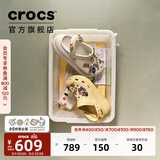 卡骆驰（CROCS）檀健次同款经典泡芙洞洞鞋百舒适男沙滩鞋女鞋休闲鞋|207521 骨白色-2Y2(含智必星) 37 (230mm) 38