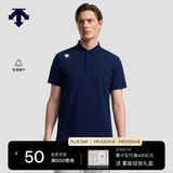 迪桑特（DESCENTE）DESCENTE迪桑特TRAINING系列男士吸湿速干D-TOUGH短袖POLO衫新品 NV-藏青色 M (170/92A)